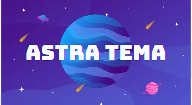 astra tema tanıtım